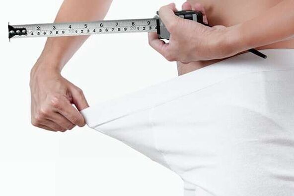 Measurement of enlarged members