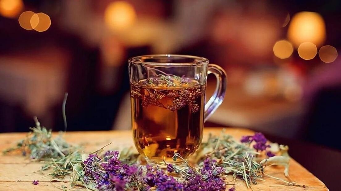 Boiling healing fireweed tea will protect a man from inflammation
