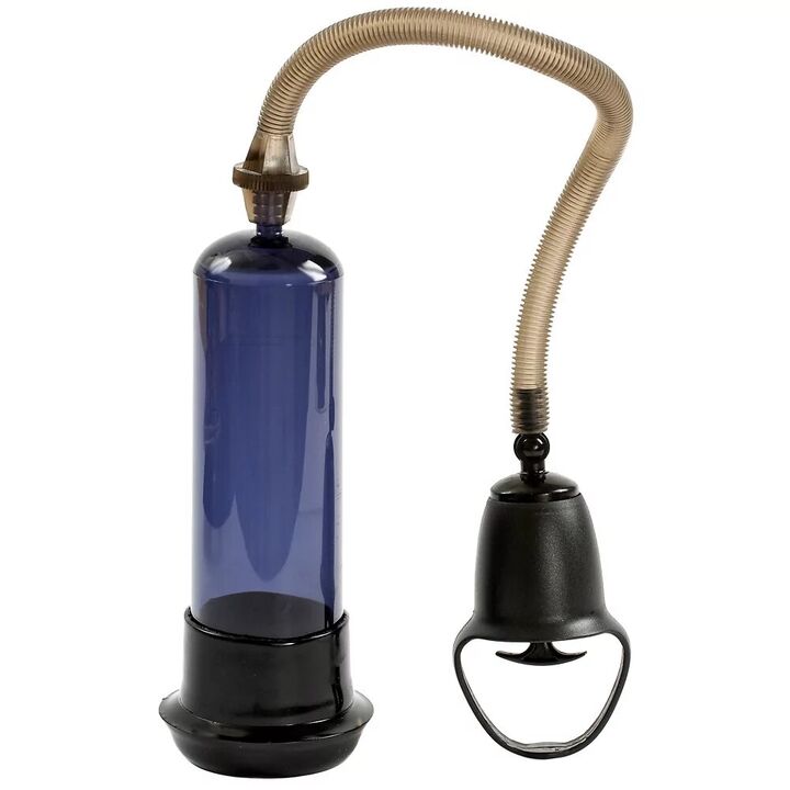 The vacuum pump quickly increases the size of the penis, filling the tissue with blood